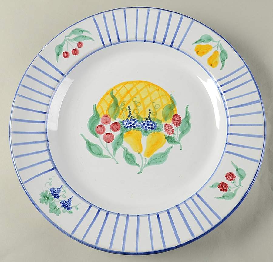 Fruit Bouquet 15" Chop Plate (Round Platter) by Mesa Intl-1