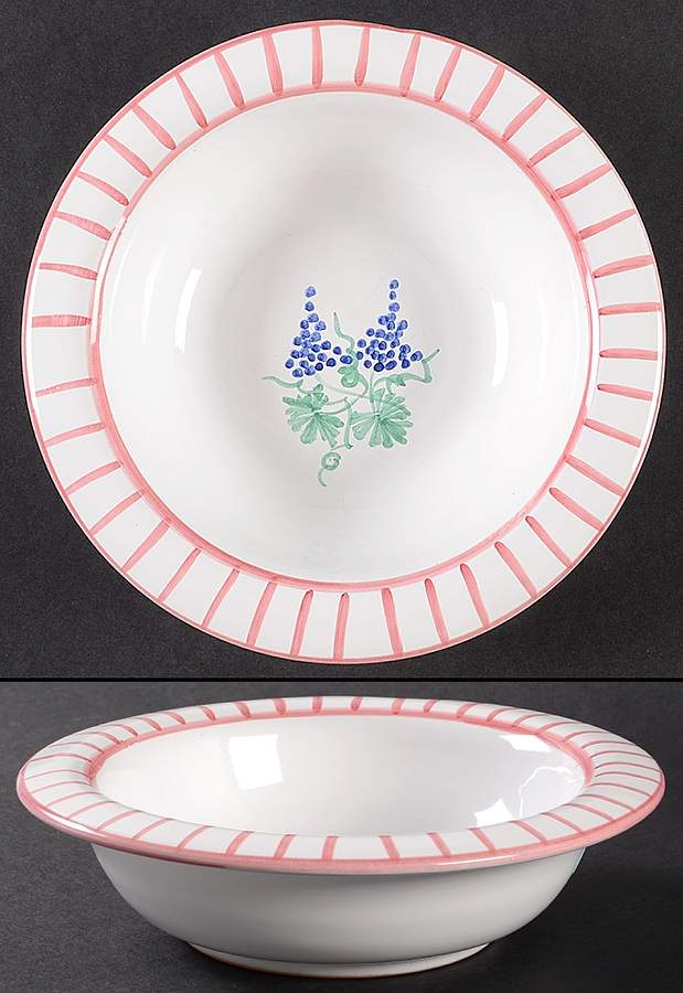 Fruit Bouquet Rim Fruit/Dessert (Sauce) Bowl by Mesa Intl-1