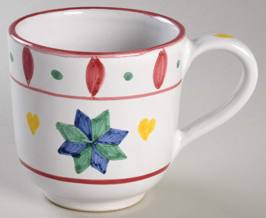 Quilt Americana Flat Cup by Mesa Intl-1