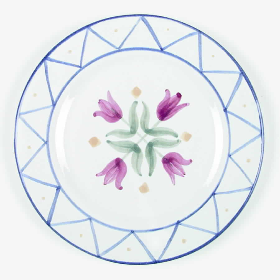 Quilt Americana Salad/Dessert Plate by Mesa Intl-1