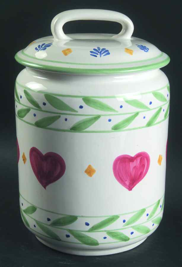 Quilt Americana Extra Large Canister & Lid by Mesa Intl-1