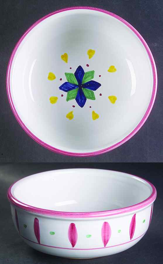 Quilt Americana Coupe Cereal Bowl by Mesa Intl-1