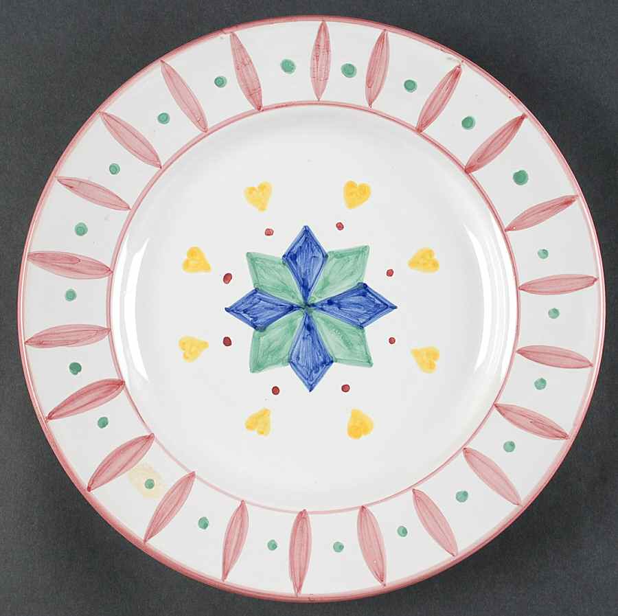 Quilt Americana Dinner Plate by Mesa Intl-1