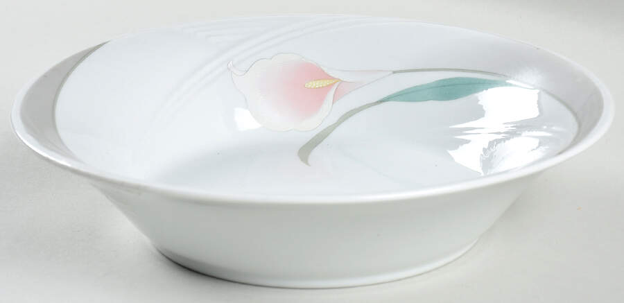 Ballerina Grey 9" Round Vegetable Bowl by MSC-1