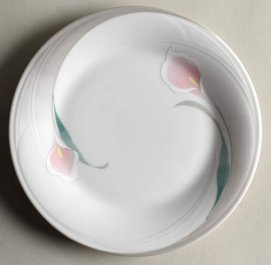 Ballerina Grey Salad Plate by MSC-1