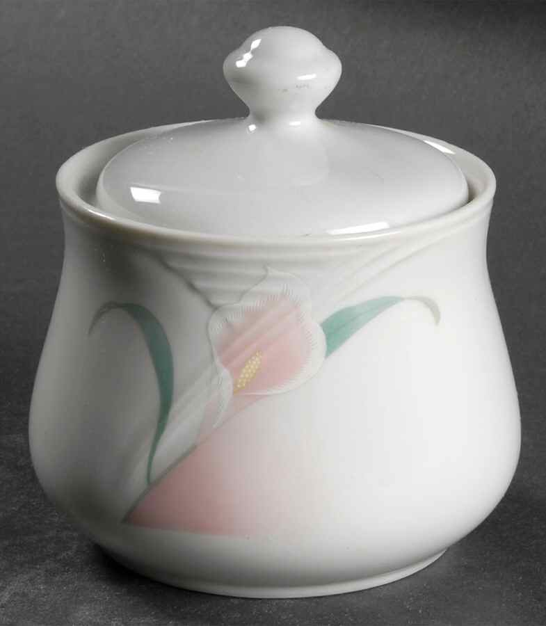 Ballerina Mauve Sugar Bowl & Lid by MSC-1