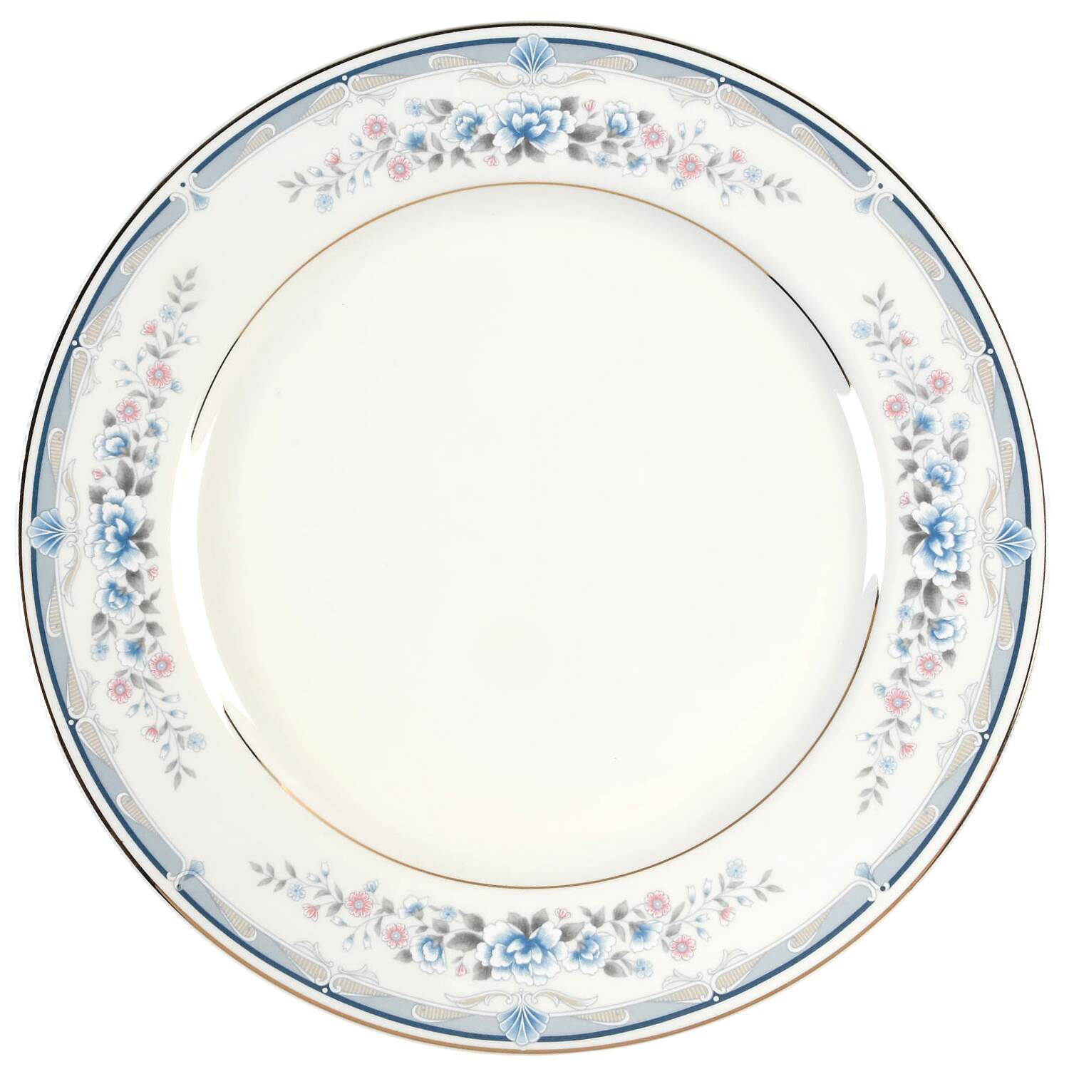 Nouvelle Rose Dinner Plate by MSC-1