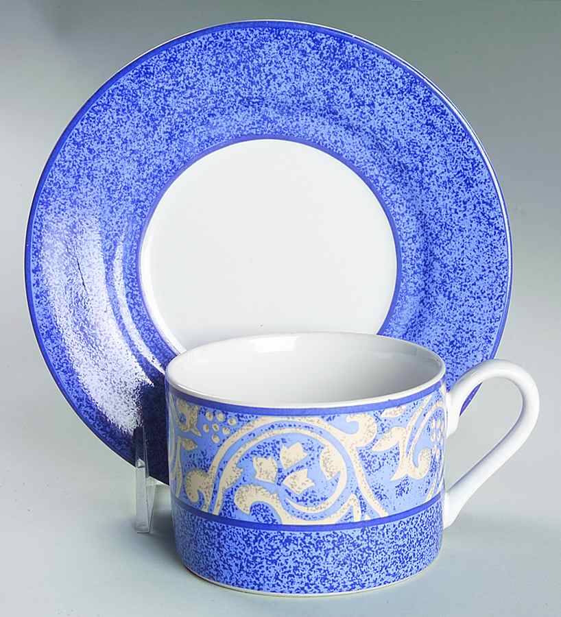 Belvedere Flat Cup & Saucer Set by Misono-1