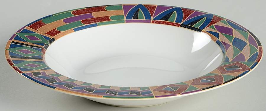 Mirage Large Rim Soup Bowl by Misono-1