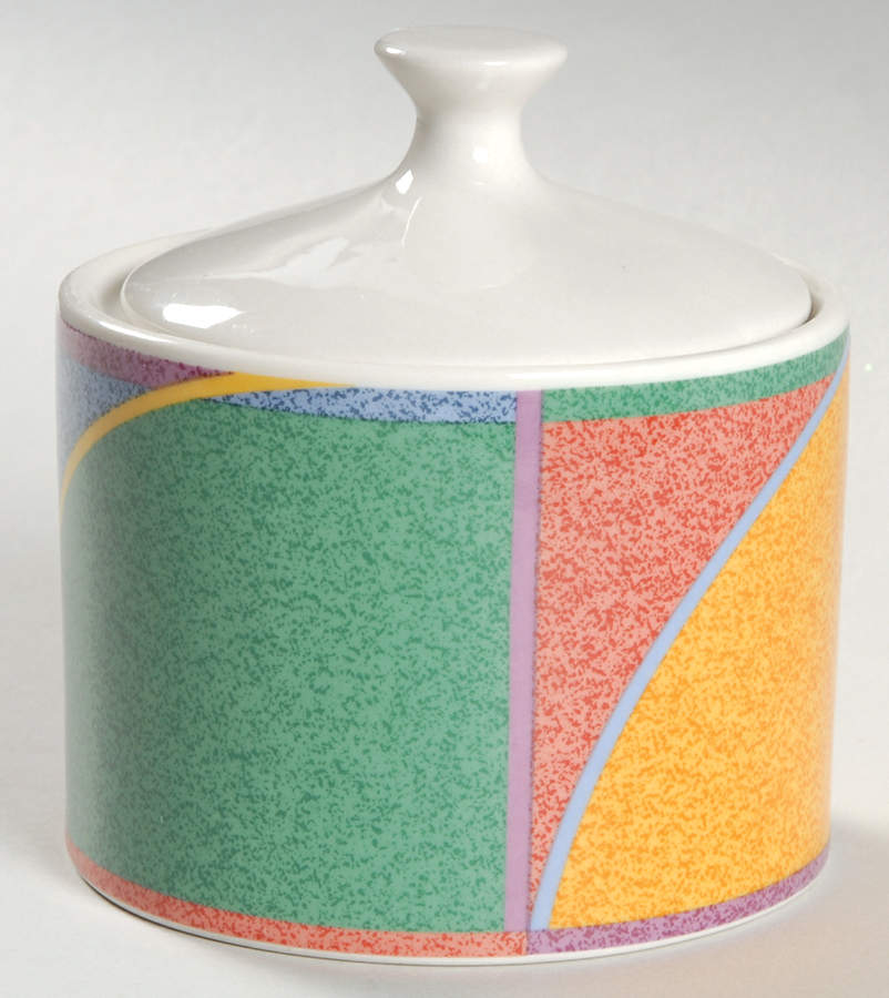 Rhythm Sugar Bowl & Lid by Misono-1