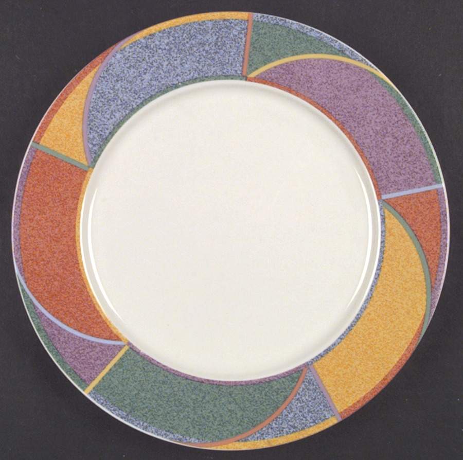 Rhythm Dinner Plate by Misono-1