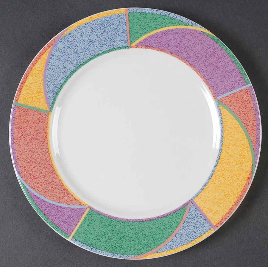 Rhythm Salad Plate by Misono-1