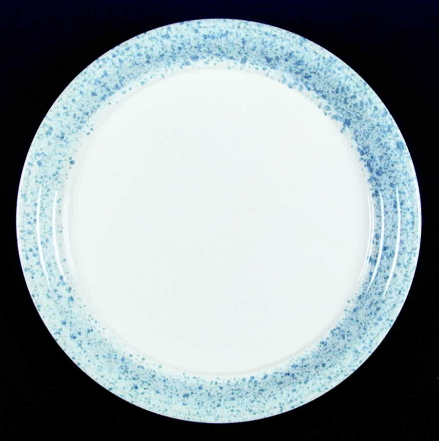 Speckled Blue Dinner Plate by Market Square-1