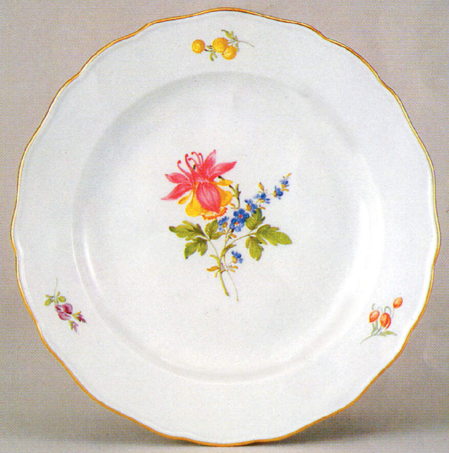 040110 Dinner Plate by Meissen (Germany)-1