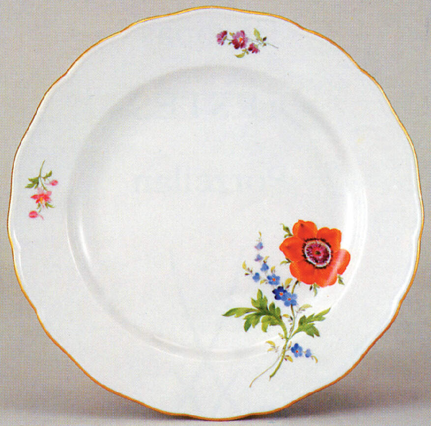 050110 Dinner Plate by Meissen (Germany)-1