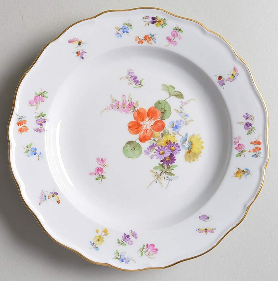 220110 Salad Plate by Meissen (Germany)-1