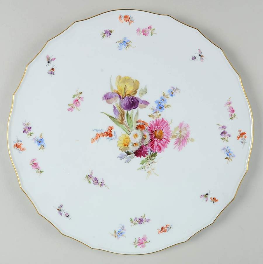 220110 Cake Plate by Meissen (Germany)-1