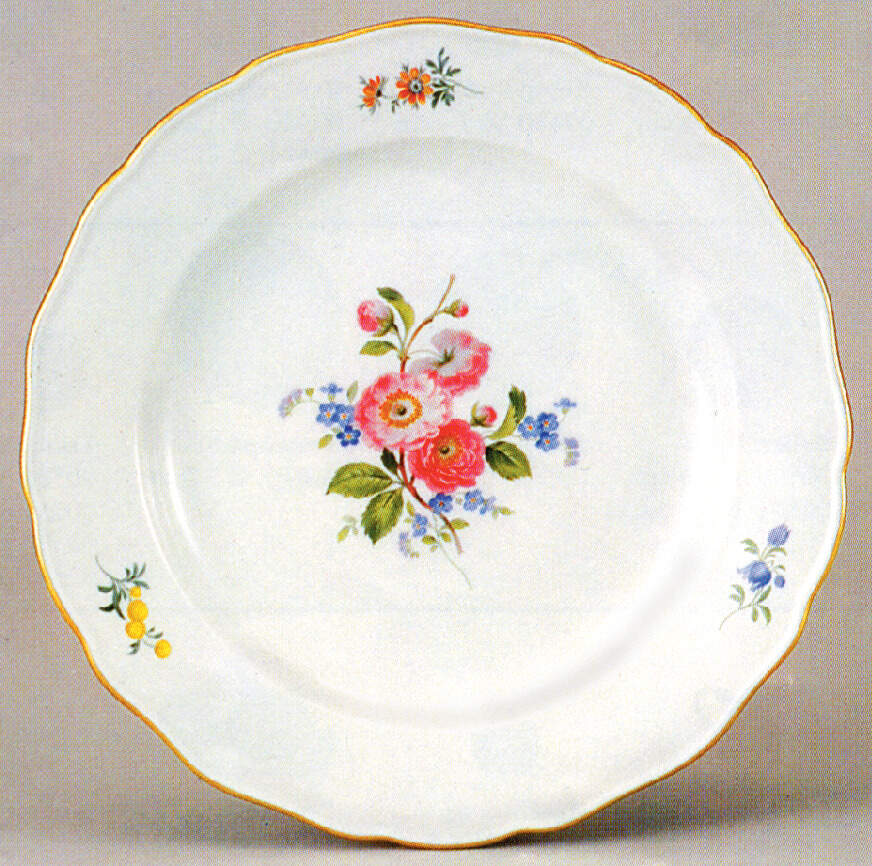 232210 Dinner Plate by Meissen (Germany)-1
