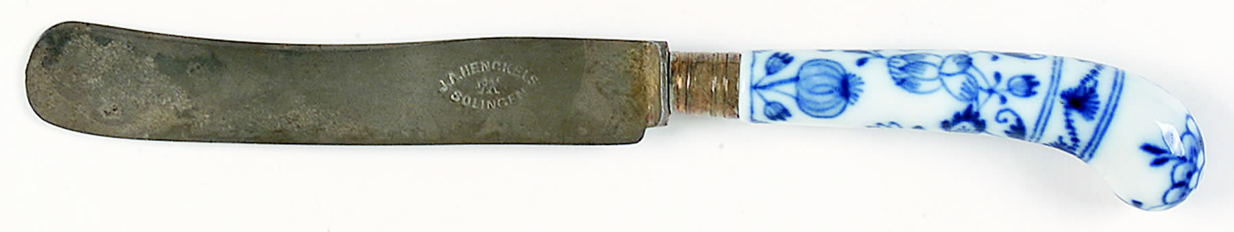Blue Onion ("Sword" Backstamp) Small Dinner Knife by Meissen (Germany)-1