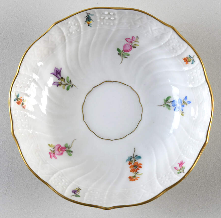 MSS13 Saucer for Flat Demitasse Cup by Meissen (Germany)-1