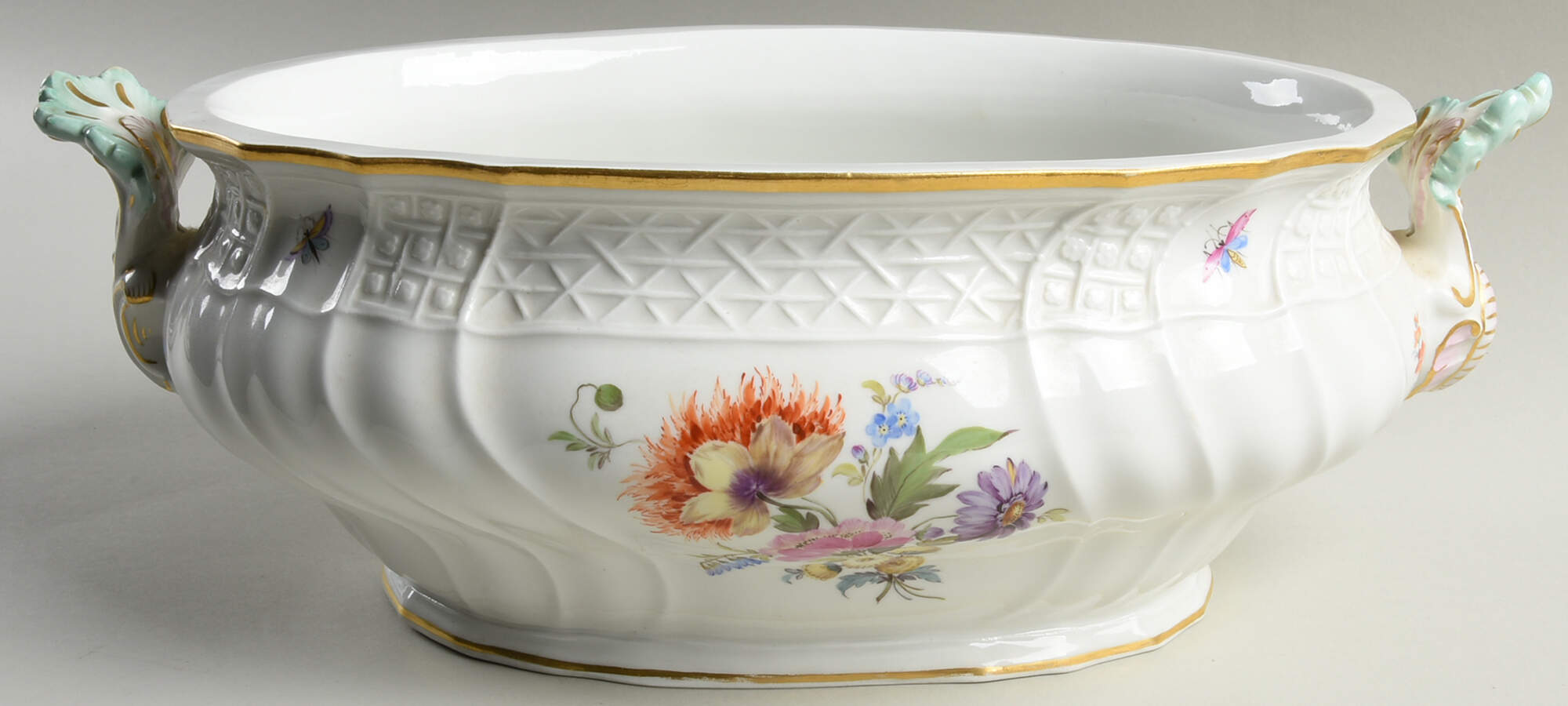 MSS13 Oval Tureen No Lid by Meissen (Germany)-1