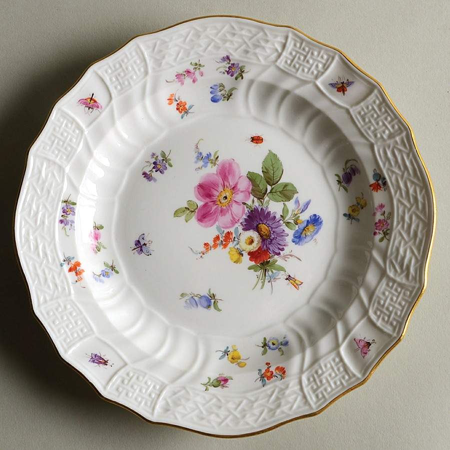 MSS13 Salad Plate by Meissen (Germany)-1