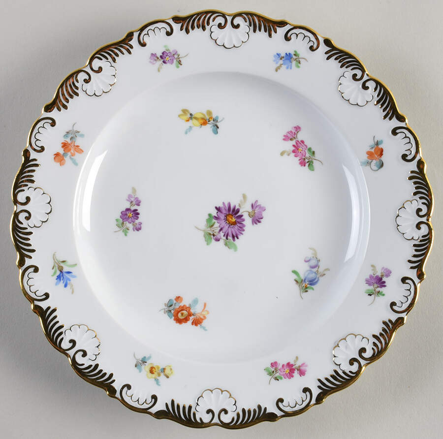 MSS15 Salad Plate by Meissen (Germany)-1