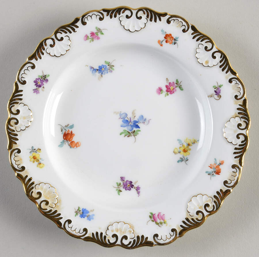 MSS15 Bread & Butter Plate by Meissen (Germany)-1