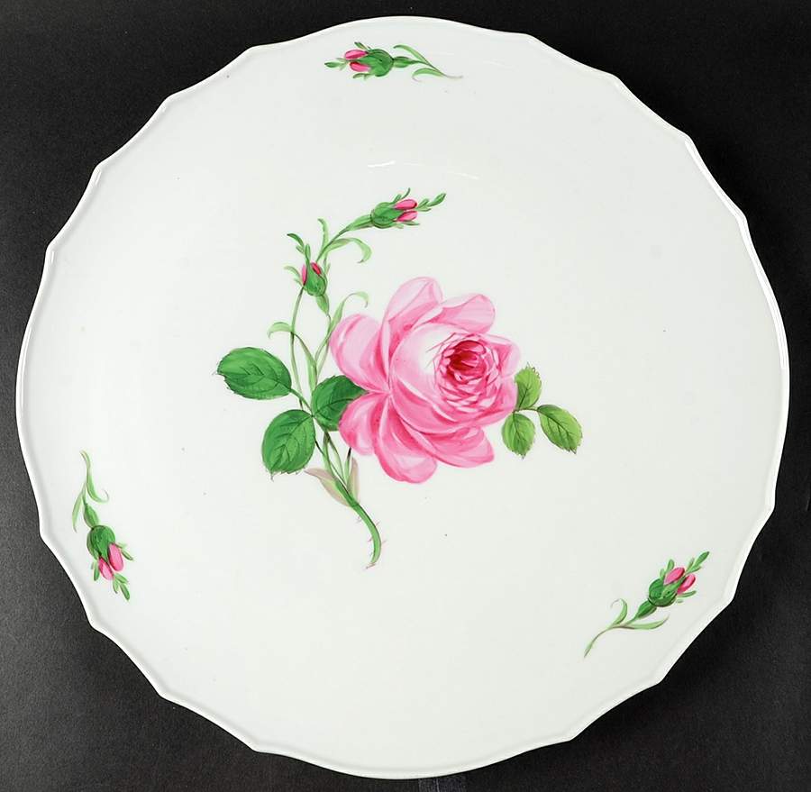 MSS2 13" Chop Plate (Round Platter) by Meissen (Germany)-1
