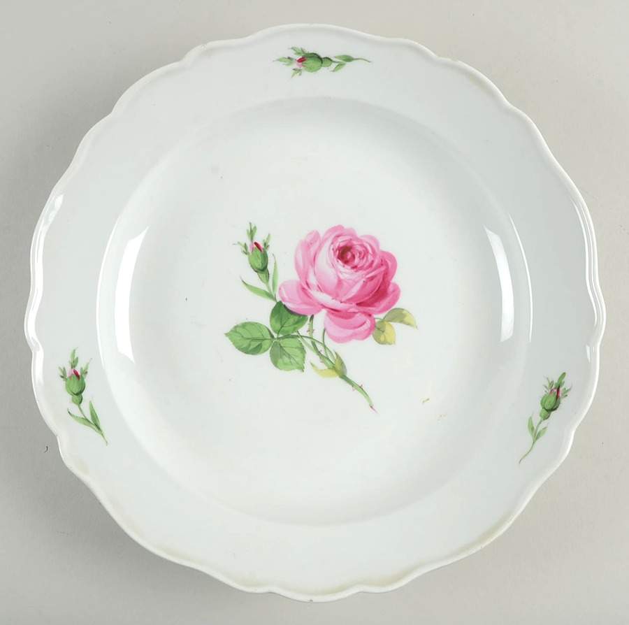 MSS2 12" Deep Round Platter by Meissen (Germany)-1