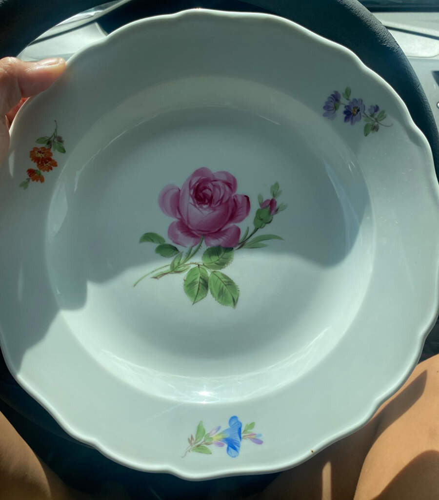 MSS7 Dinner Plate by Meissen (Germany)-1