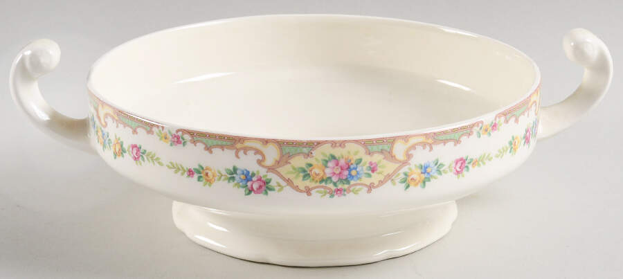 Mildred Round Vegetable No Lid by Mount Clemens-1