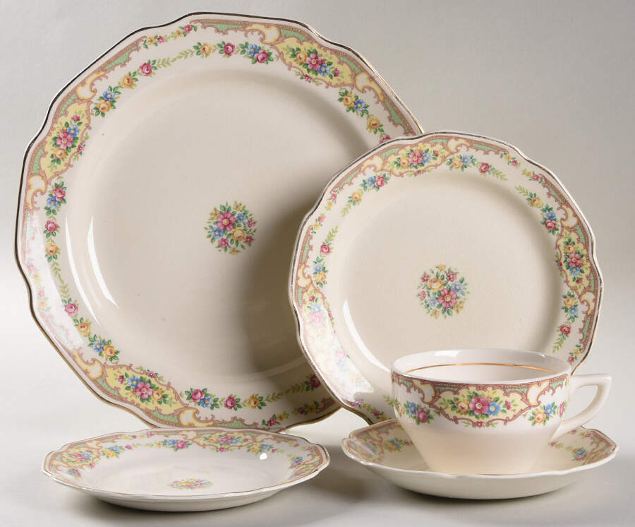 Mildred 40 Piece Estate Set by Mount Clemens-1