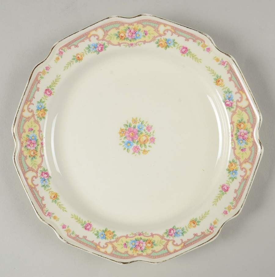 Mildred Salad Plate by Mount Clemens-1