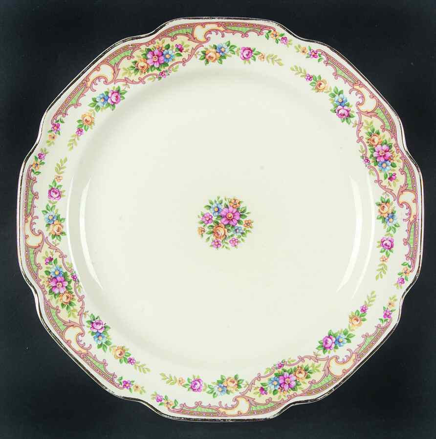 Mildred Luncheon Plate by Mount Clemens-1
