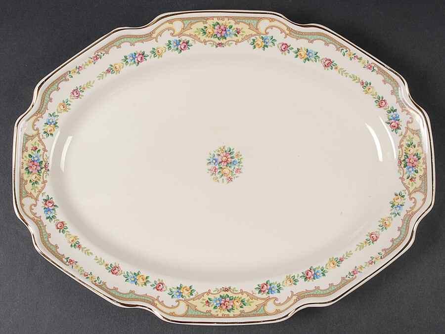 Mildred 13" Oval Serving Platter by Mount Clemens-1