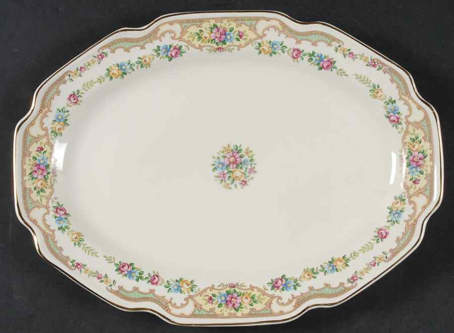 Mildred 11" Oval Serving Platter by Mount Clemens-1