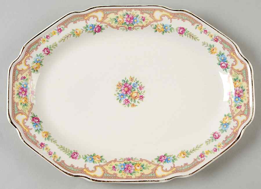 Mildred 9" Oval Serving Platter by Mount Clemens-1