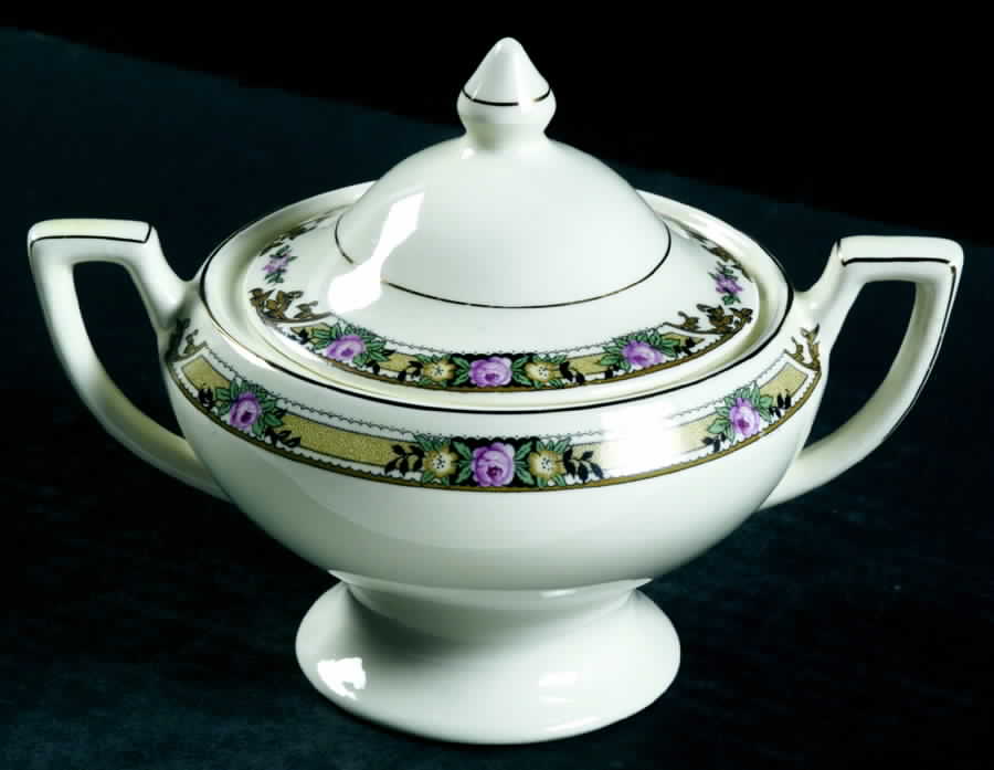 MTC2 Sugar Bowl & Lid by Mount Clemens-1