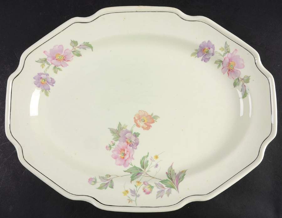 MTC3 13" Oval Serving Platter by Mount Clemens-1