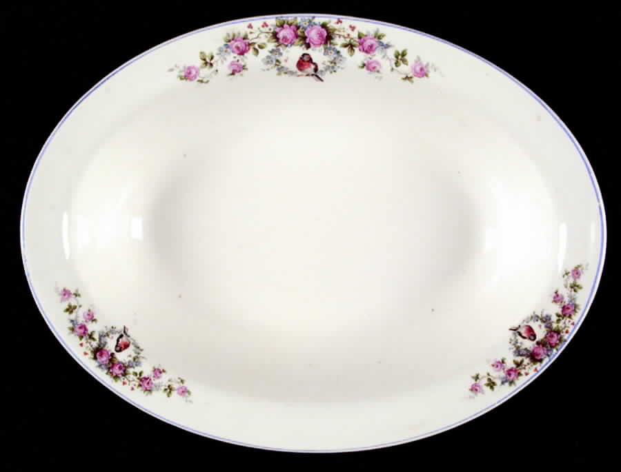 MTC4 9" Oval Vegetable Bowl by Mount Clemens-1