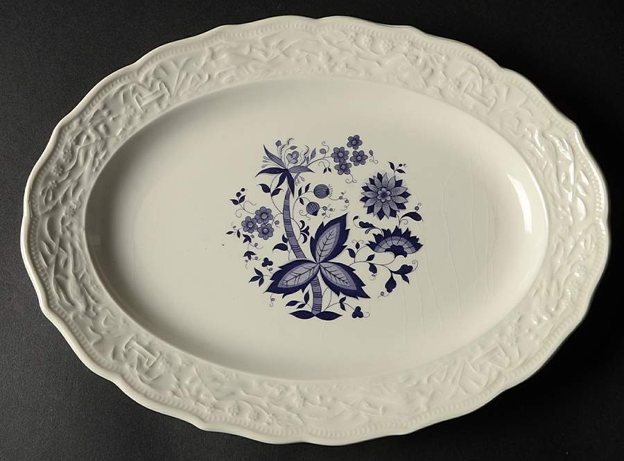 MTC7 11" Oval Serving Platter by Mount Clemens-1