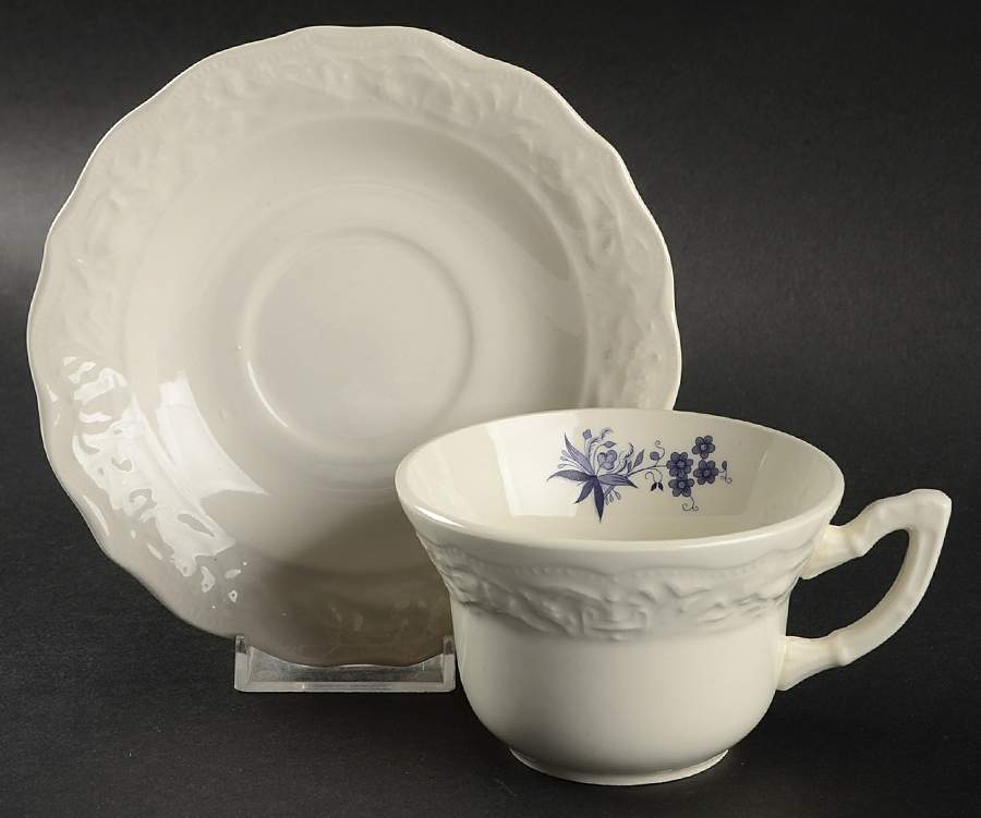 MTC7 Flat Cup & Saucer Set by Mount Clemens-1
