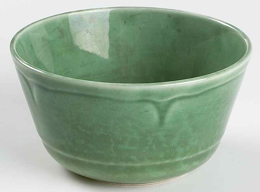 Petal Green Cranberry Bowl by Mount Clemens-1
