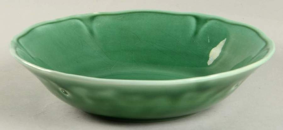 Petal Green Coupe Cereal Bowl by Mount Clemens-1