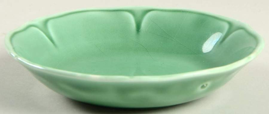 Petal Green Fruit/Dessert (Sauce) Bowl by Mount Clemens-1