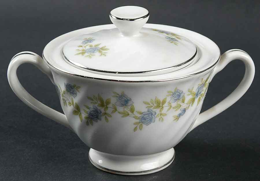 Hampton (Swirled) Sugar Bowl & Lid by Mt Hira-1