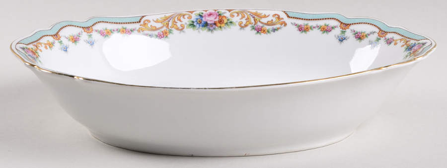 The Angus 10" Oval Vegetable Bowl by Paul Muller-1