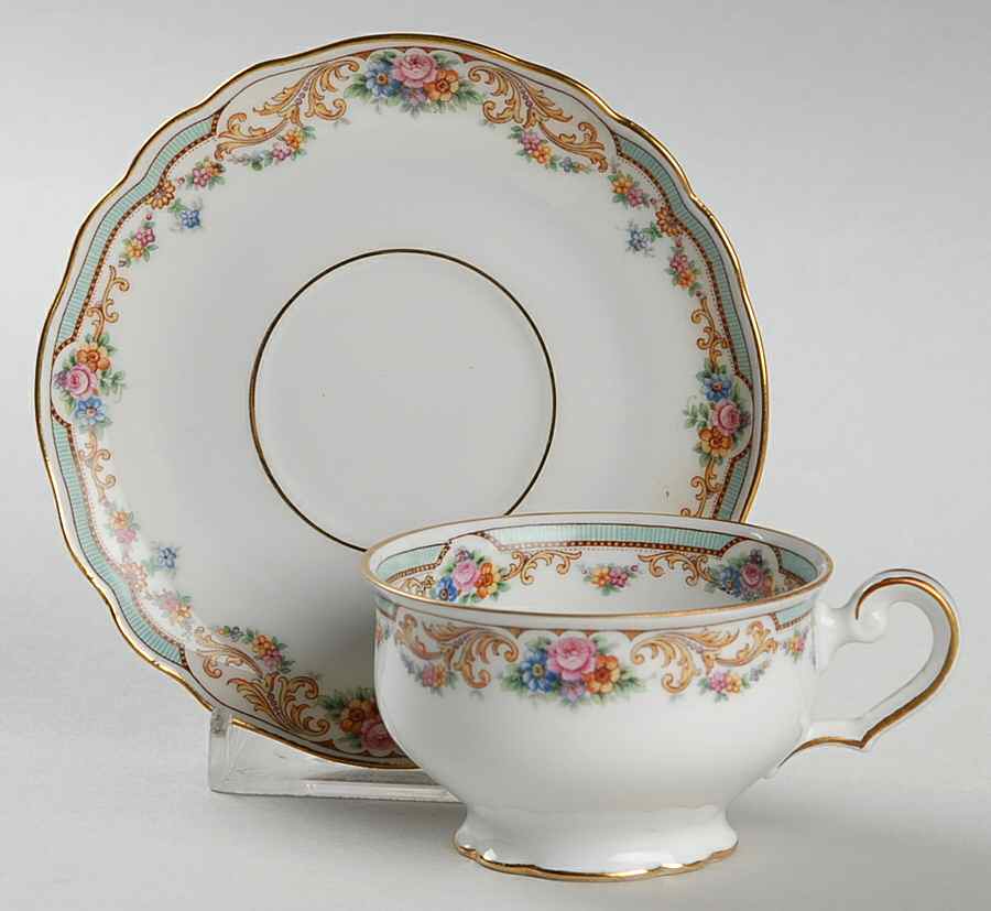 The Angus Footed Demitasse Cup & Saucer Set by Paul Muller-1