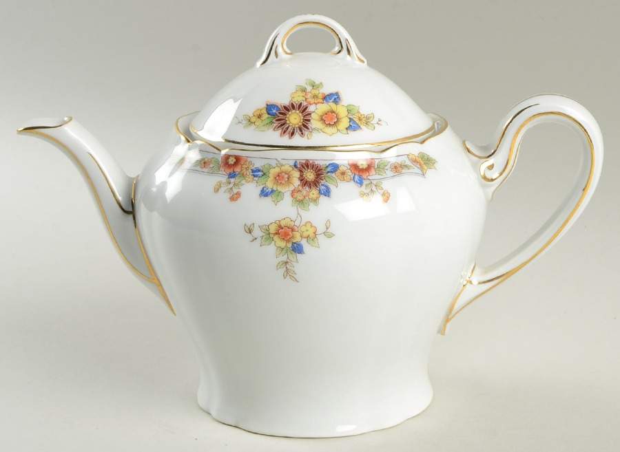The Autumn Teapot & Lid by Paul Muller-1